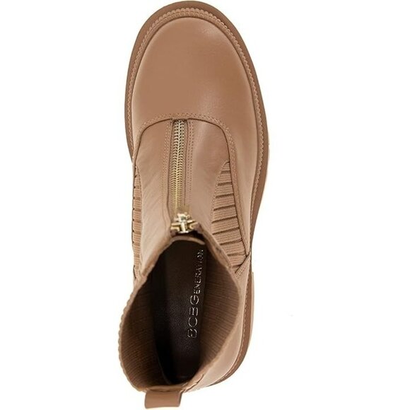 BCBGeneration Montana Combat Sock Boots Tan Size 11 MSRP $139 - Picture 4 of 6